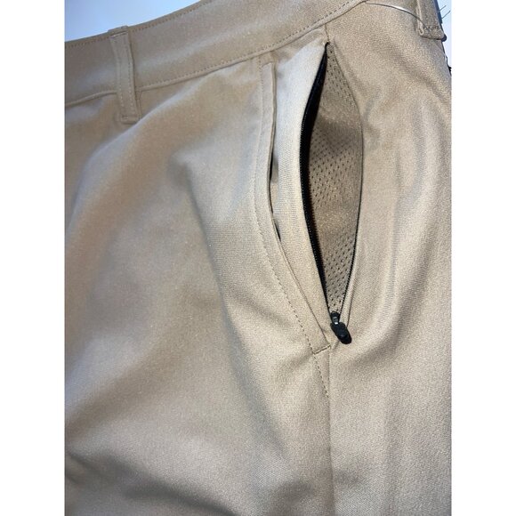 Athlux Mens Commuter Shorts Size 38 Brown Stylish Lightweight Modern Fit Versati - Picture 3 of 8